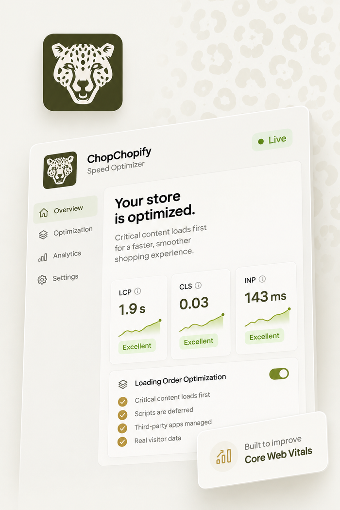 ChopChopify Shopify app